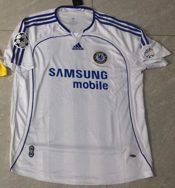 AAA Quality Chelsea 06/07 Away White Soccer Jersey